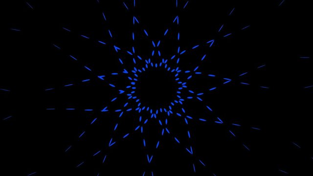 Magical fireworks screensaver. Seamless loop footage video.