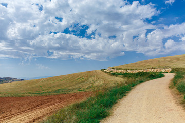 Picturesque landscape of Spain