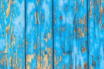 Rustic blue wooden background
