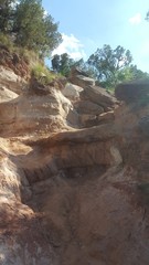 Obraz premium Rock hiking trail