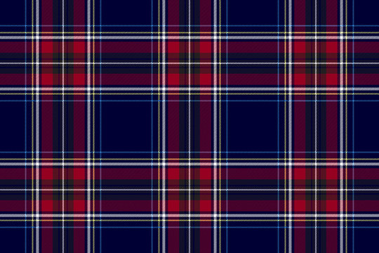 Blue red check texture background seamless pattern