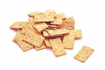sesame seed spelt chips