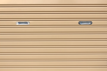 metal security roller door background