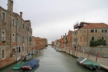 the water canal in Venice