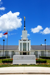 Obraz premium Church of Jesus Christ of Latter-day Saints on Tongatapu island
