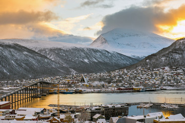 city of Tromso, Norway
