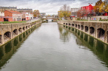 Obraz premium La Villette à Paris