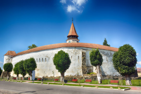 The Prejmer fortified church (Romanian: Biserica fortificată din Prejmer; German: Kirchenburg von Tartlau) is a Lutheran fortified church in Prejmer (Tartlau), Brașov County, in the Transylvania regio