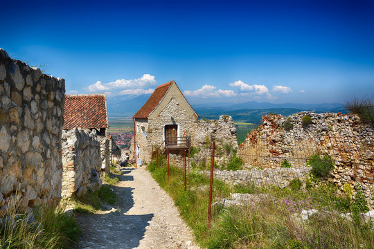 Rașnov Citadel (Romanian: Cetatea R&acirc;șnov, German: Rosenauer Burg) is a historic monument and landmark in Romania. It is situated in R&acirc;şnov, Brașov County, in the immediate vicinity of Brașov.