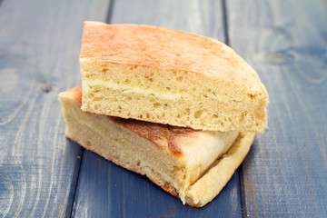 typical bread of island Madeira, Portugal