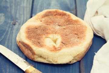 typical bread of island Madeira, Portugal