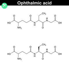Ophthalmic acid antioxidant chemical structure
