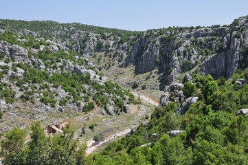 Naklejka premium Ruins of ancient Olba in Turkey