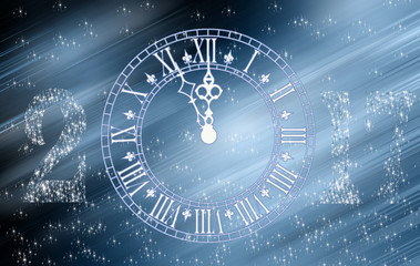 Obraz premium tarjeta de fin de año