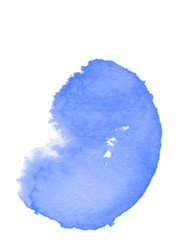 Colorful abstract watercolor texture with splashes and spatters. Modern creative watercolor background for trendy design.