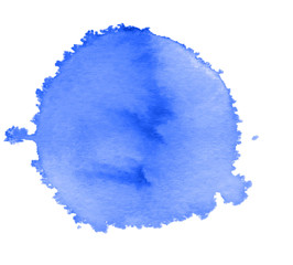 Colorful abstract watercolor texture with splashes and spatters. Modern creative watercolor background for trendy design.