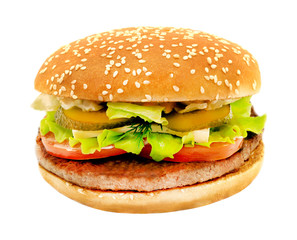 Photos big tasty burger