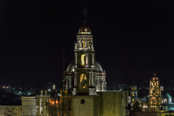 Fototapeta na wymiar San Miguel De Allende Cathedral