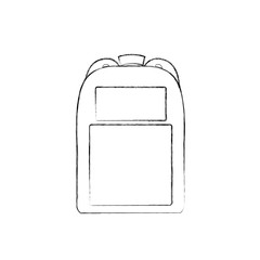 Bag icon. Baggage luggage tourism and travel theme. Isolated design. Vector illustration