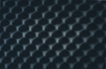 Background of sound absorbing sponge, wall soundproofing