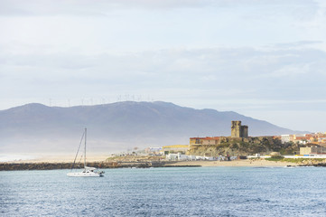Fototapeta premium Tarifa Harbour, Spain, Europe