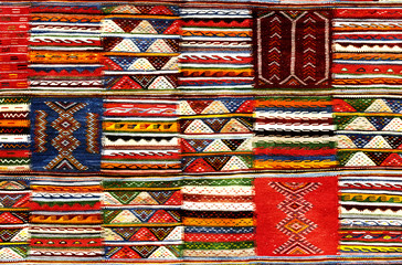Moroccan carpet background
