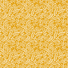 Leaves seamless pattern. Vector background.