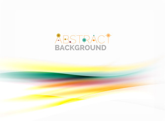 Wave abstract background