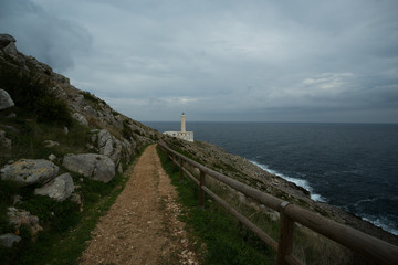 Fototapeta premium Faro Palascia, Otranto