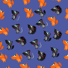 cute cartoon squirrel