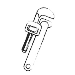 wrench tool icon image vector illustration design 