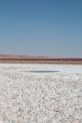 Hidden lagoons of Baltinache, Atacama Desert, Chile