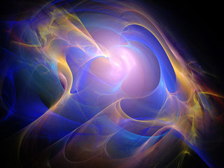 Abstract fractal background