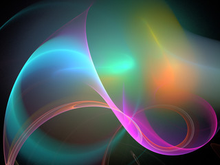 Abstract fractal background