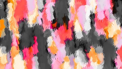 pink orange and black painting texture abstract background