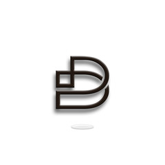 D, logo D, letter D, icon D, symbol D, font D