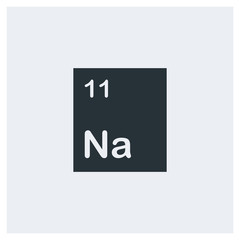 Chemical element icon