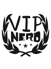 Cool lorbeerkranz nerd geek cunning pixelgamer 8 bit design retro old look gold vip important person