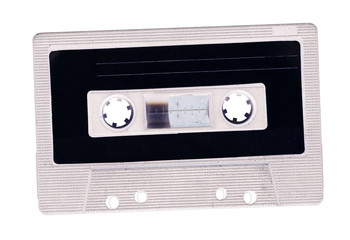 Obraz premium Music cassette tape deck. Analog tape recorder.