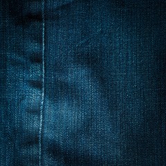 Close up of jeans texture