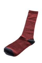Pair of cotton sock for clothing