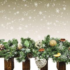 Christmas background for advertising