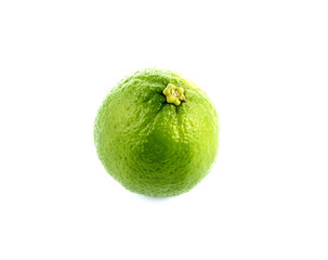 Lemon on a white background