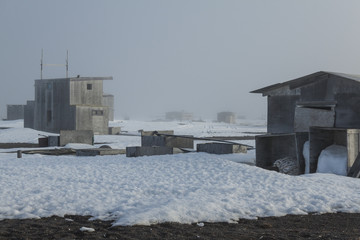 Abandoned village by Barrow, Alaska