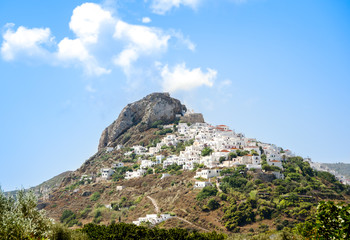 Fototapeta na wymiar View of Skyros island. Sporades, Greece
