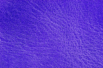 Blue purple leather texture, leather background for design with copy space for text or image.