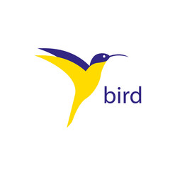 vector bird logo