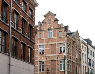 Street view of Buildings around city night, one of the most popu
