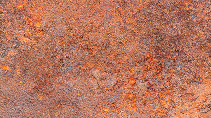 Rusty metal texture, rusty metal background for design with copy space for text or image. Rusty metal is caused by moisture in the air.