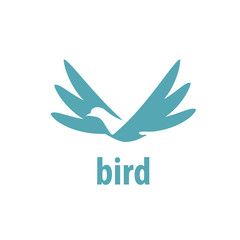 vector bird logo
